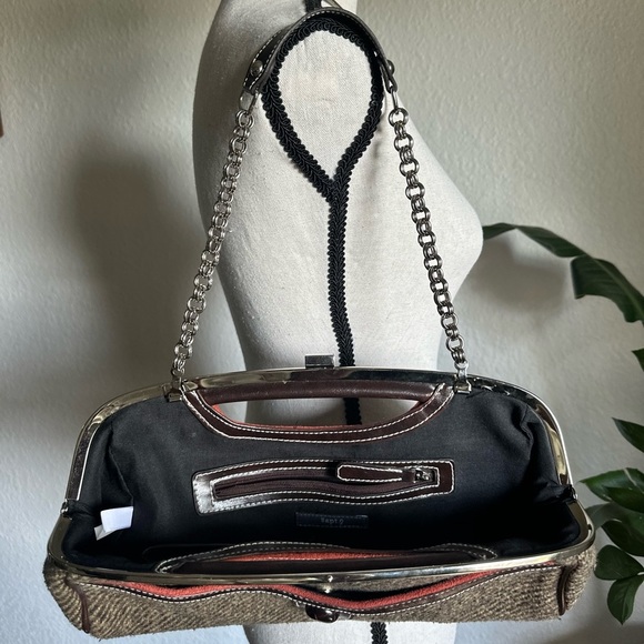 Apt 9 Tweed Purse Shoulder/Handbag - Picture 3 of 4